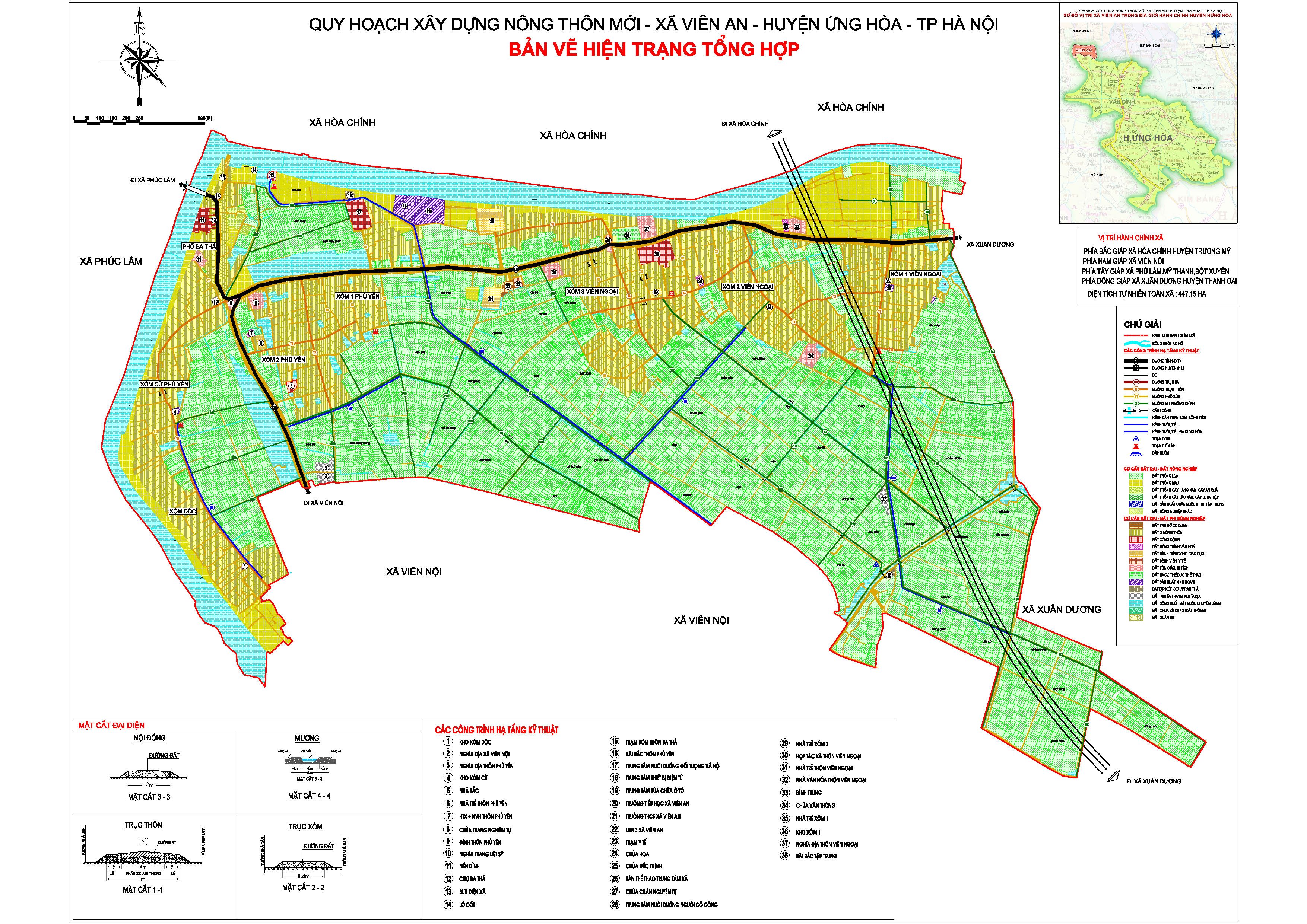 Xã Viên An, huyện Ứng Hòa, Tp Hà Nội_Quy hoạch xây dựng nông thôn mới