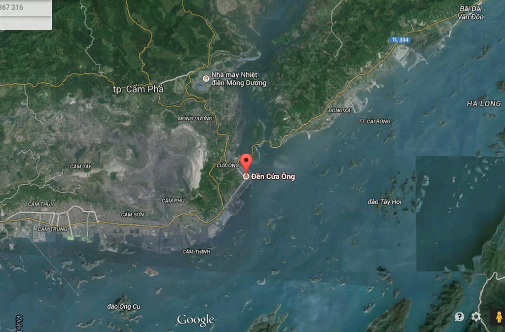 Detailed planning Monuments Cua Ong Temple - Cua Ong Ward - Cam Pha town - Quang Ninh