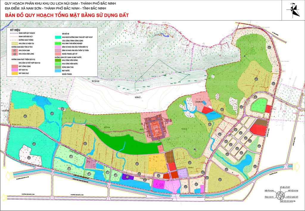 Zoning mile mountain tourism - Bac Ninh City
