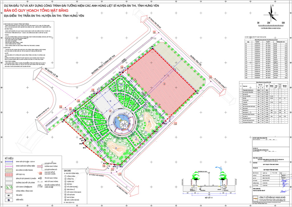 Investment project to build memorial heroes of An Thi district
