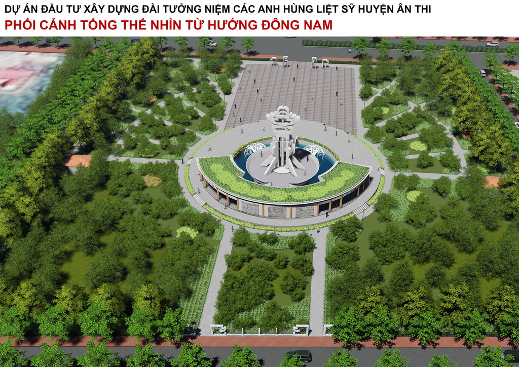 Investment project to build memorial heroes of An Thi district