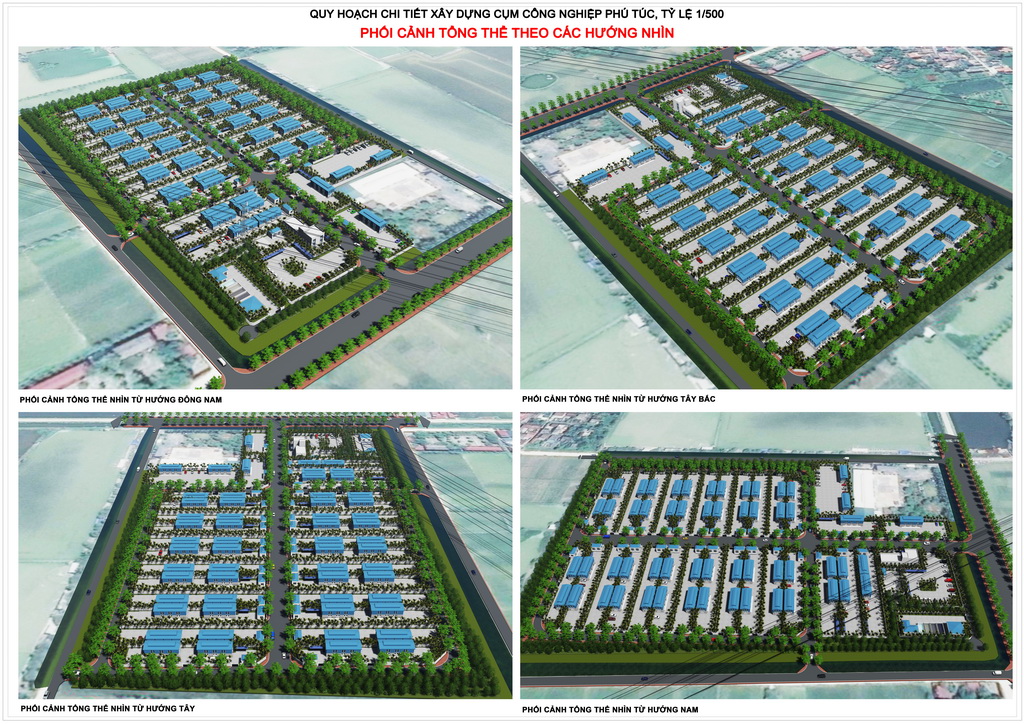 Cụm công nghiệp  Phú Túc, huyện Phú Xuyên_Quy hoạch chi tiết xây dựng tỷ lệ 1/500 