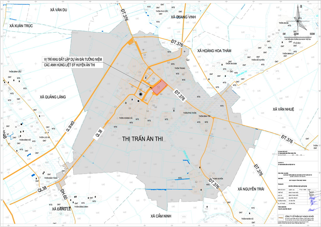 Investment project to build memorial heroes of An Thi district