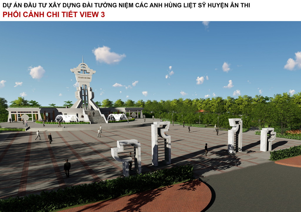 Investment project to build memorial heroes of An Thi district