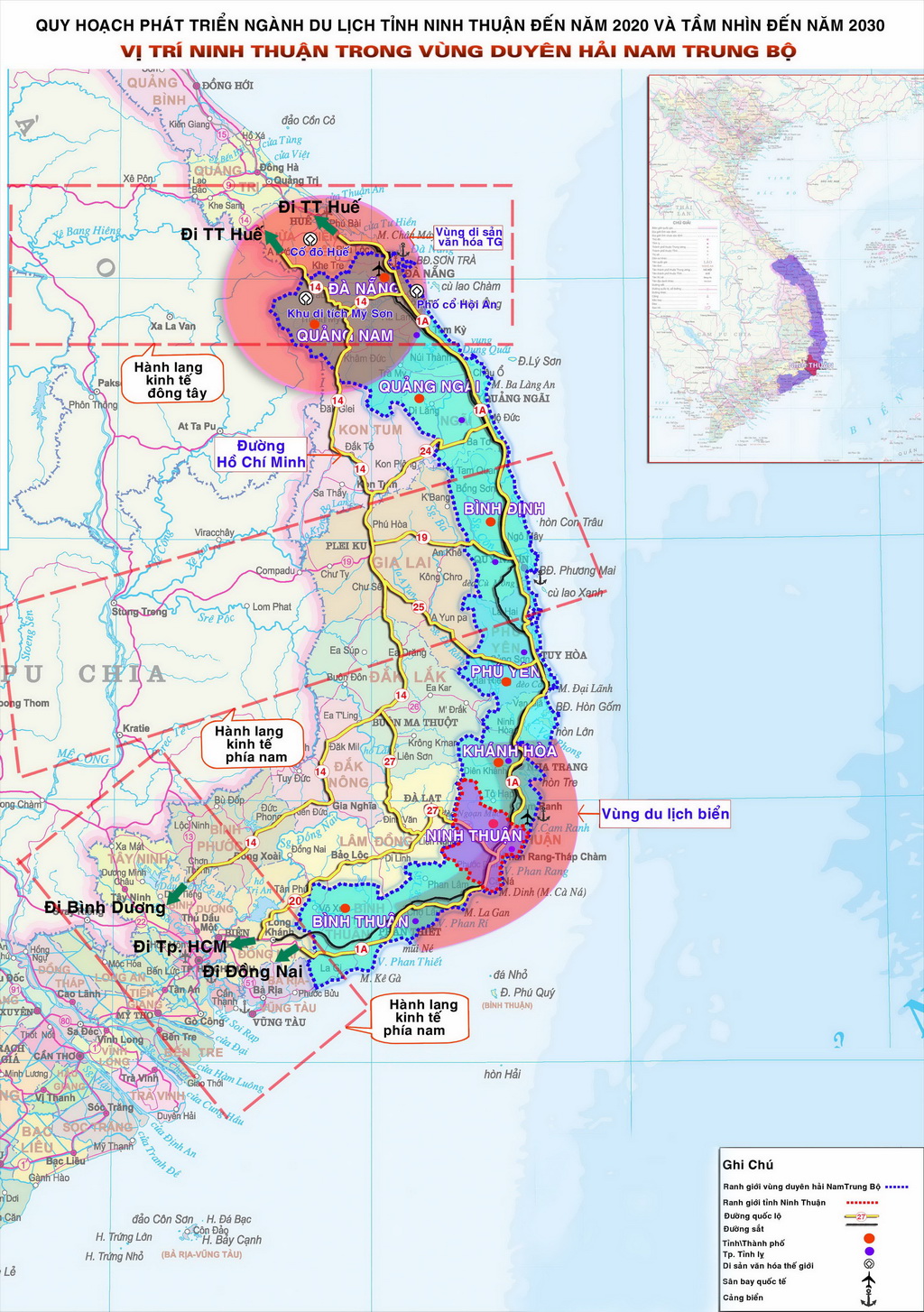 Du lịch tỉnh Ninh Thuận_Quy hoạch tổng thể phát triển