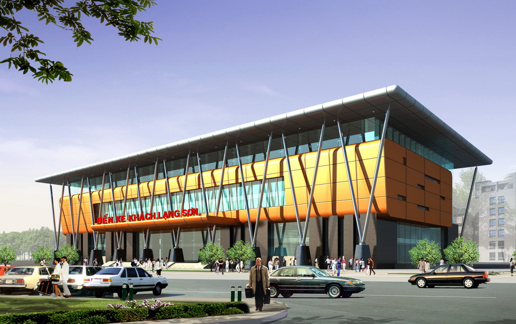 Project construction and mining bus station south of the city of Lang Son