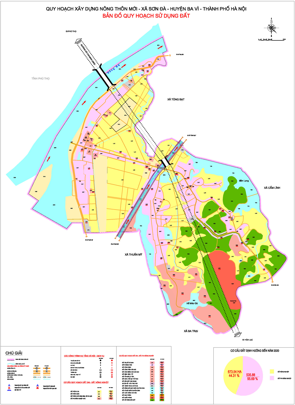 Planning to build a new countryside Son Da, Ba Vi district, Hanoi