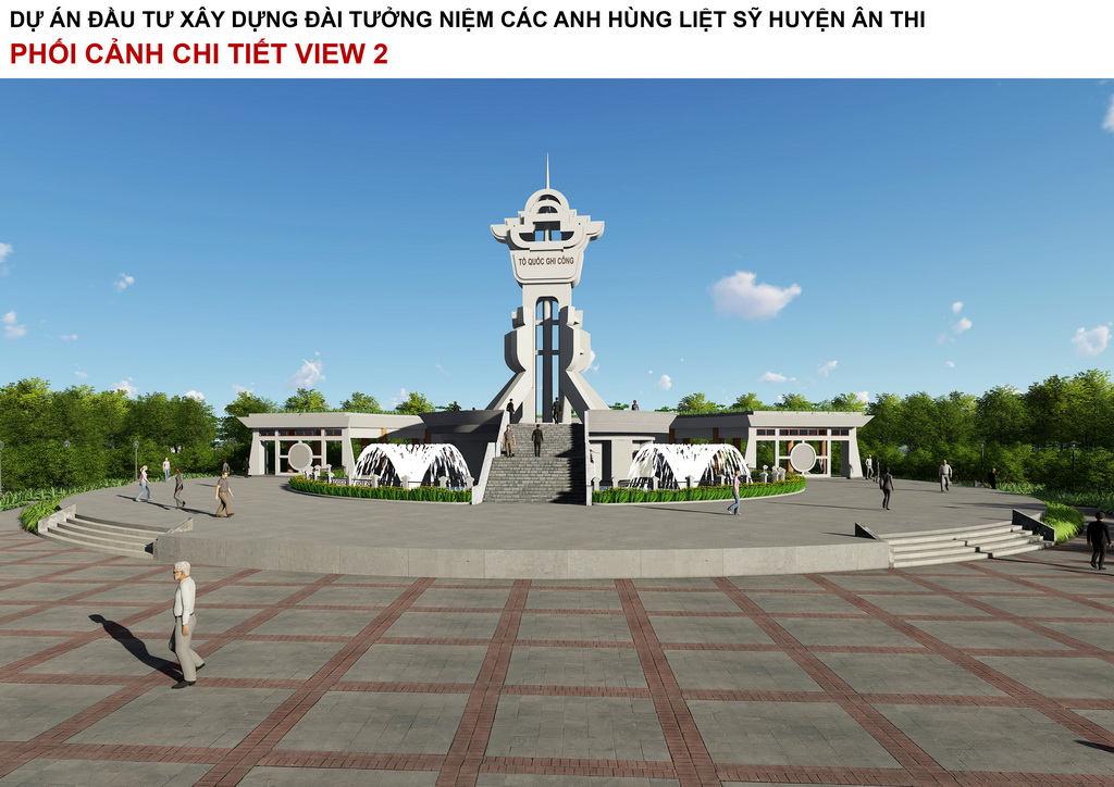 Investment project to build memorial heroes of An Thi district