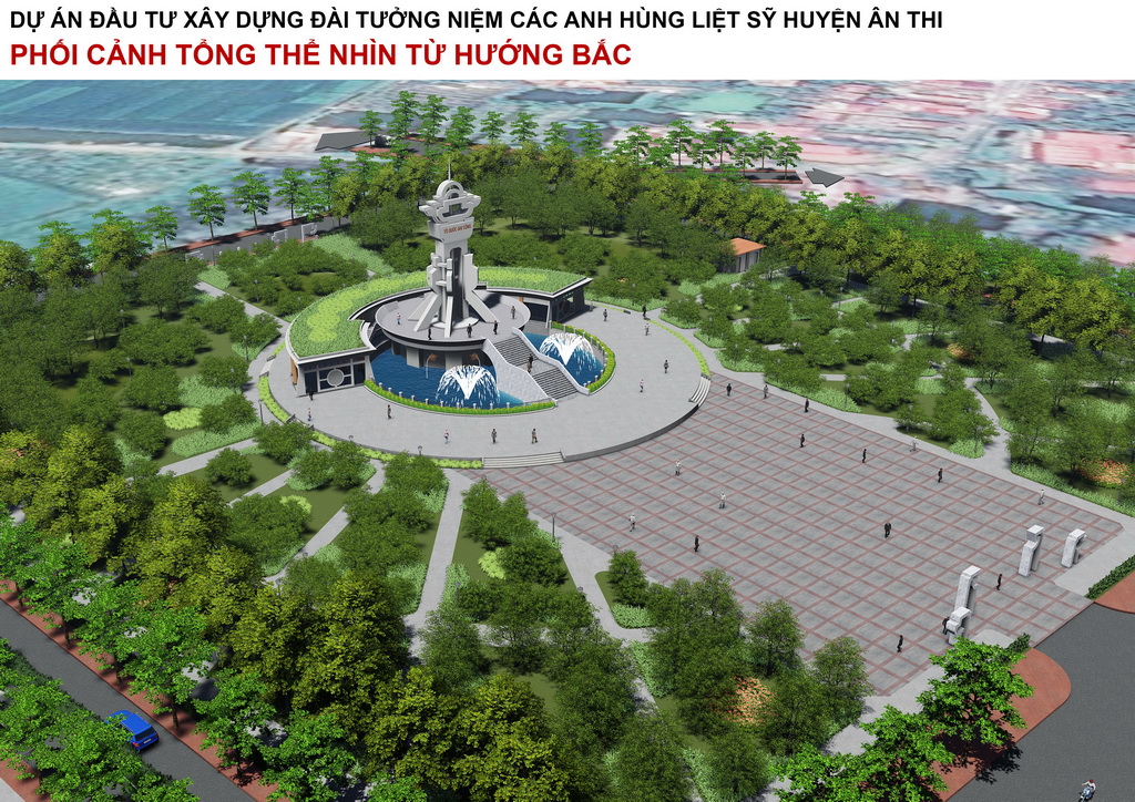 Investment project to build memorial heroes of An Thi district